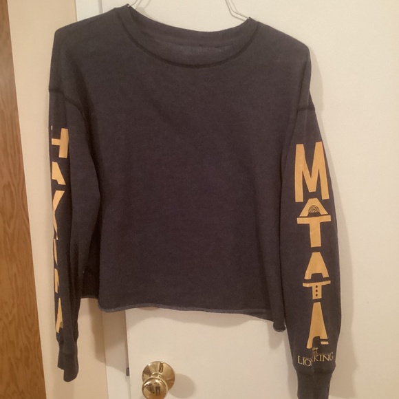 Lion King Hakuna Matata crop top (M) - Picture 1 of 7